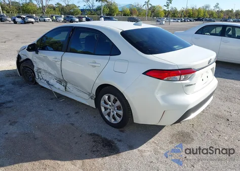 2021 Toyota Corolla Le from USA, damaged, VIN JTDEPMAE4MJ179937
